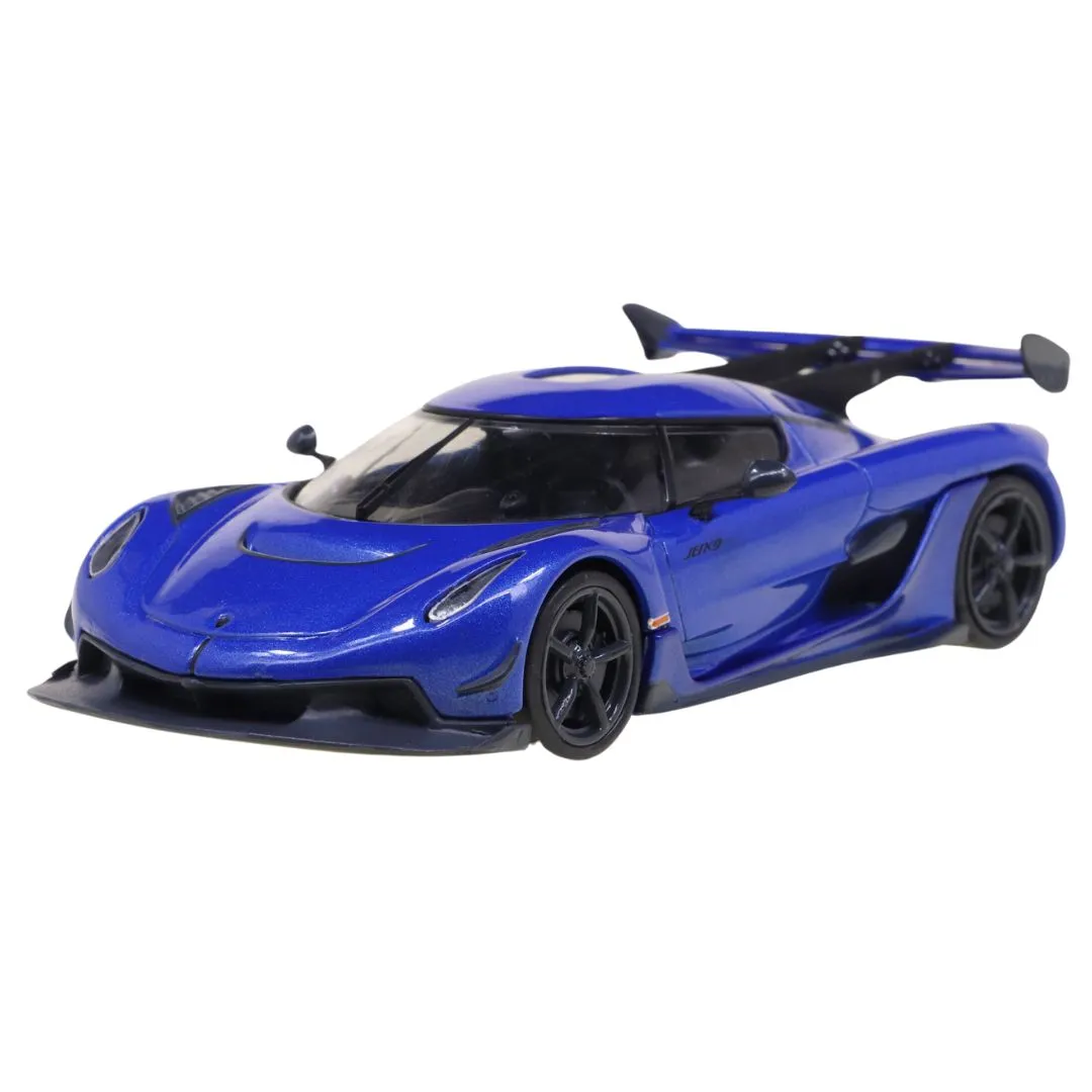 2021 Blue Koenigsegg Jesko 1:43 Scale Die-Cast Car by Solido