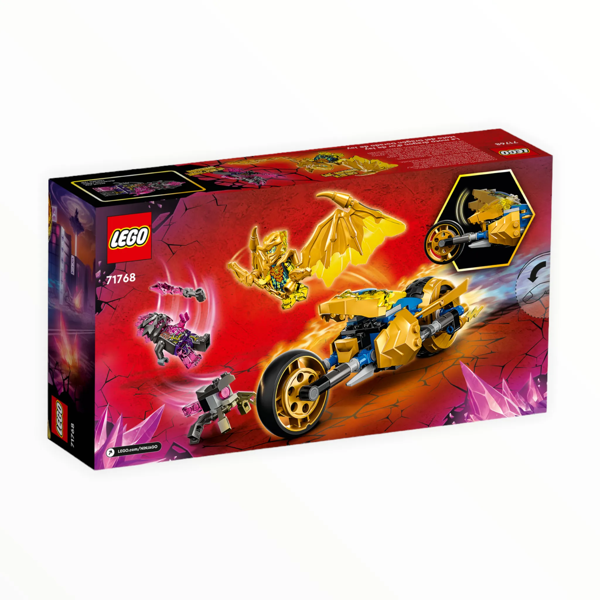 71768 Ninjago Jay’s Golden Dragon Motor Bike