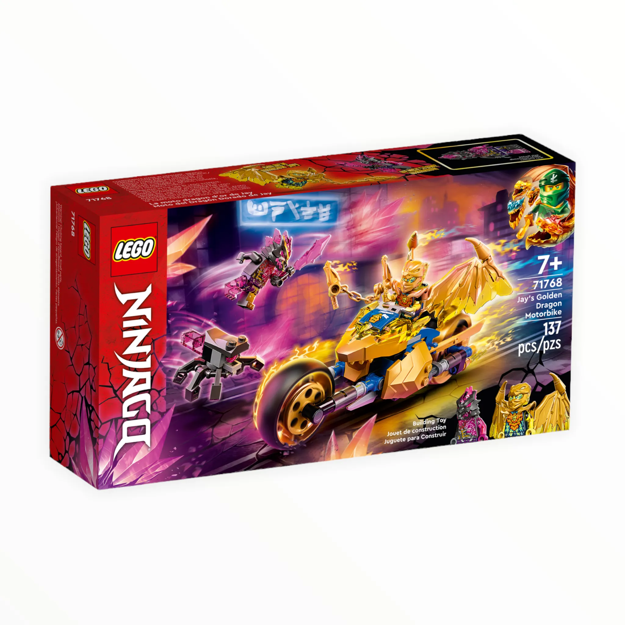 71768 Ninjago Jay’s Golden Dragon Motor Bike