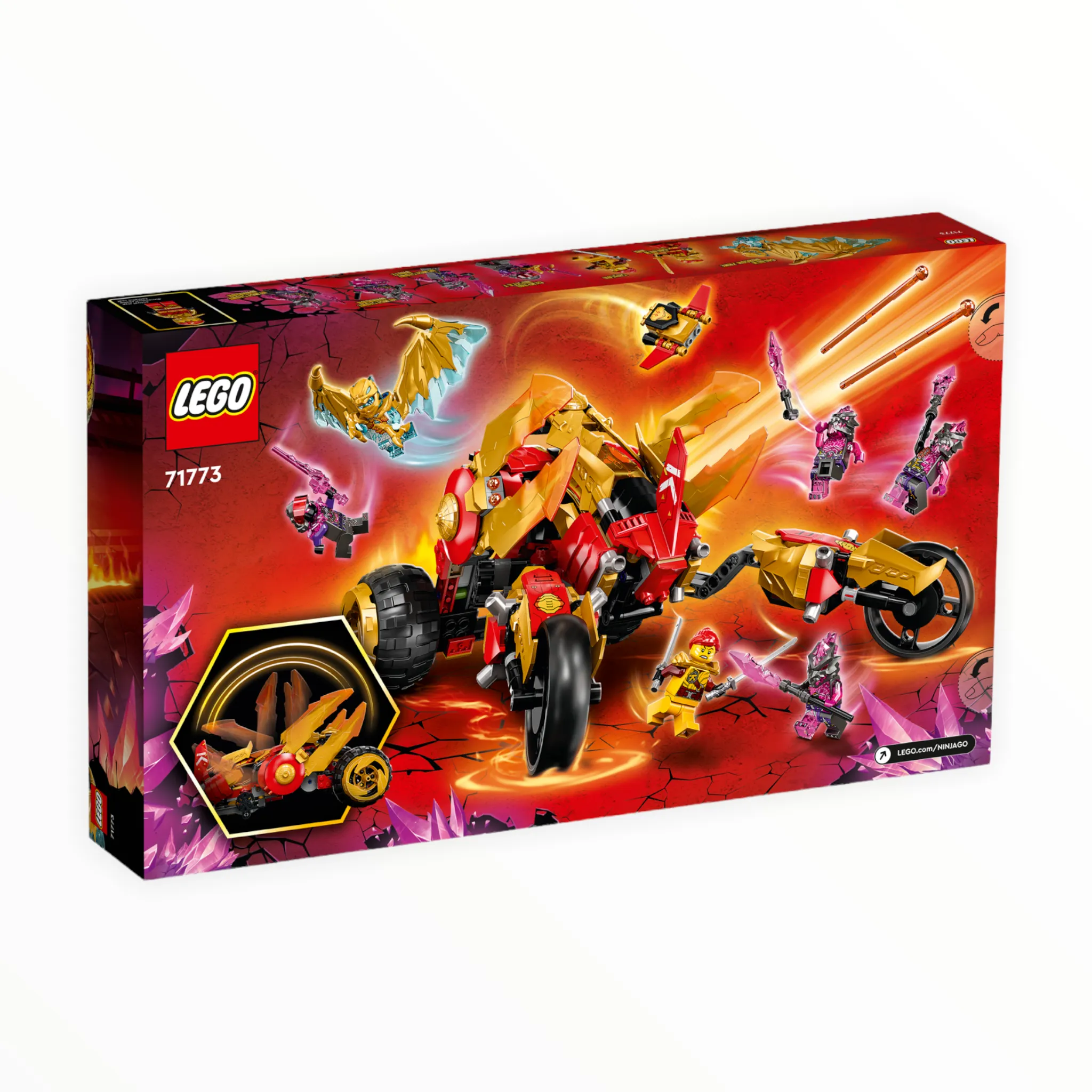 71773 Ninjago Kai’s Golden Dragon Raider