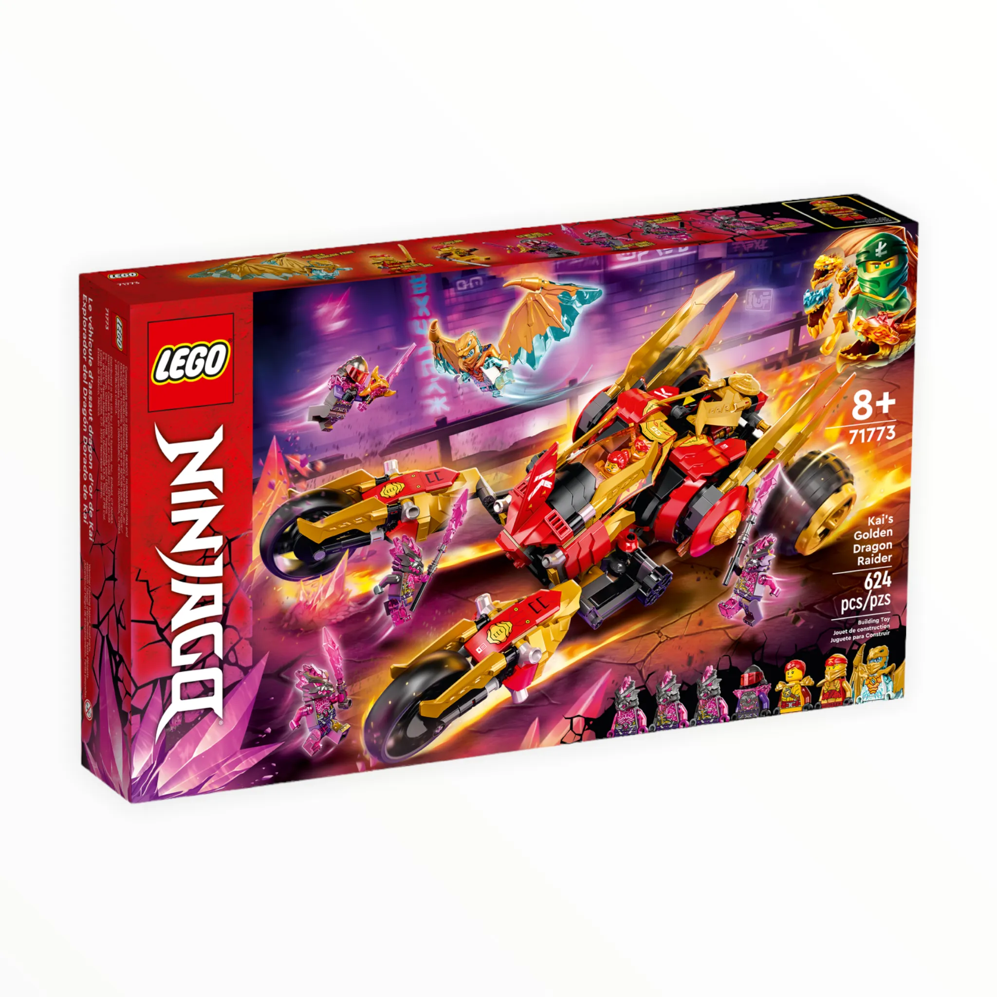 71773 Ninjago Kai’s Golden Dragon Raider