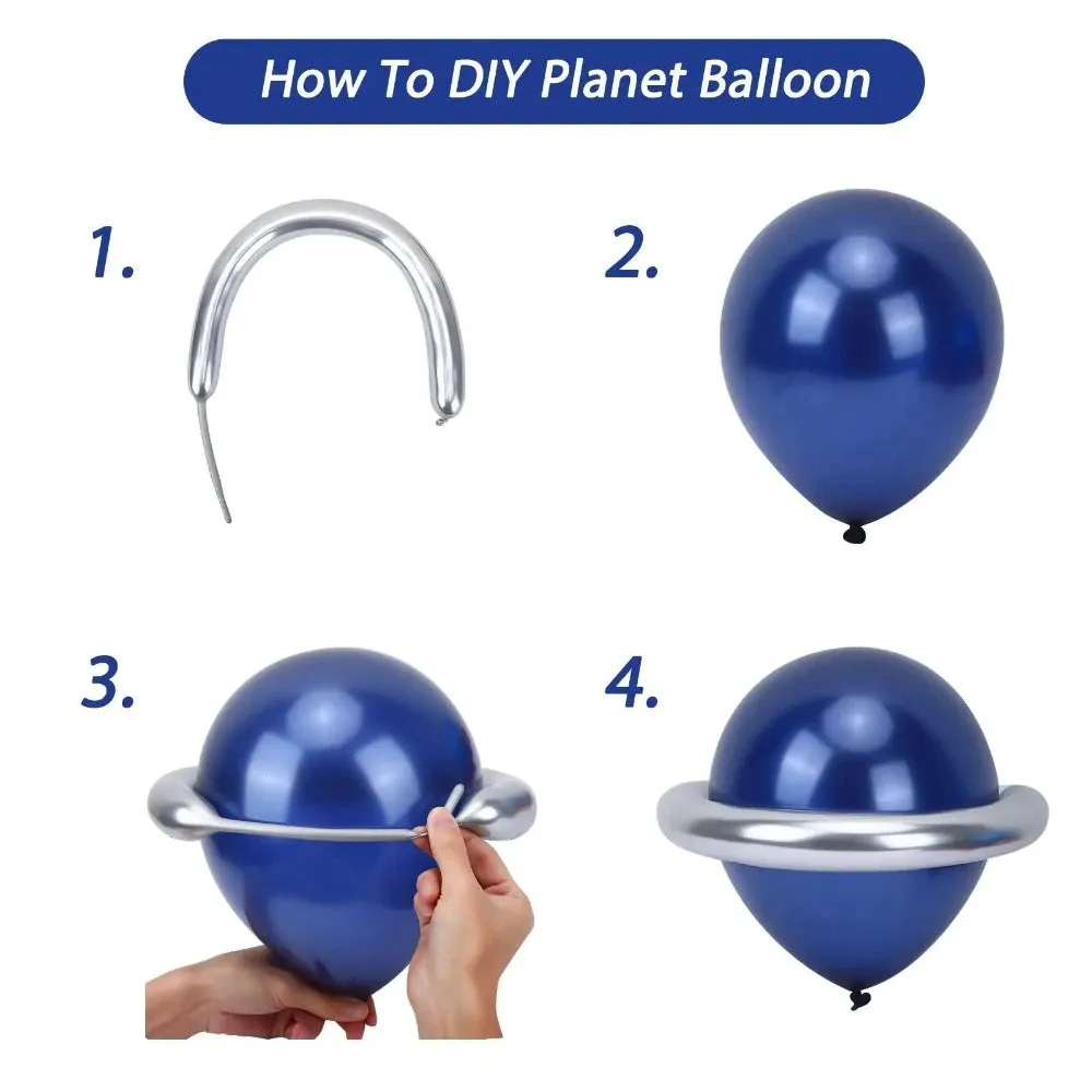 Astronaut Spaceman Party Balloon UFO Rocket Set