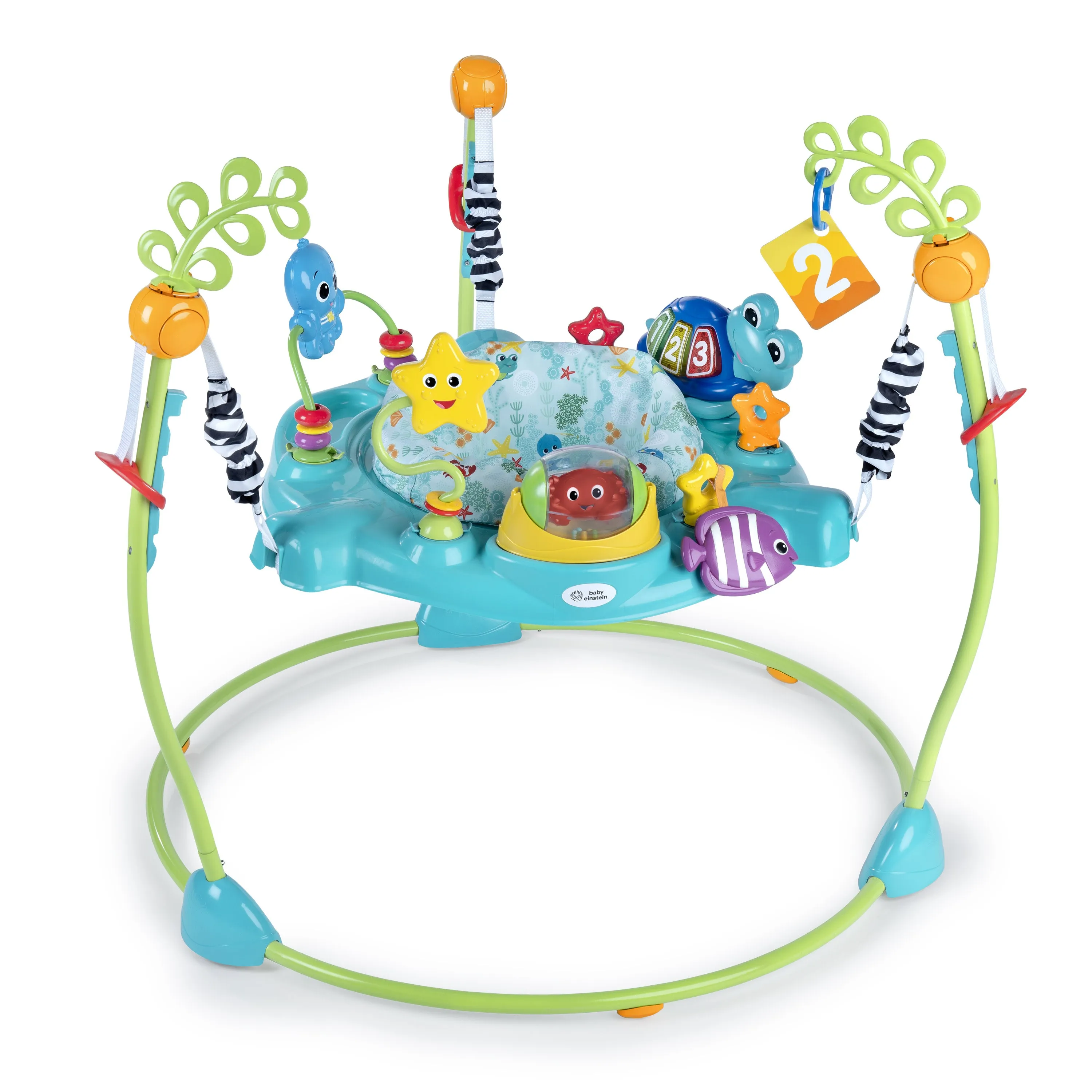 Baby Einstein Ocean Explorers Curiosity Cove 2-in-1 Activity Jumper, Ages 6  Months