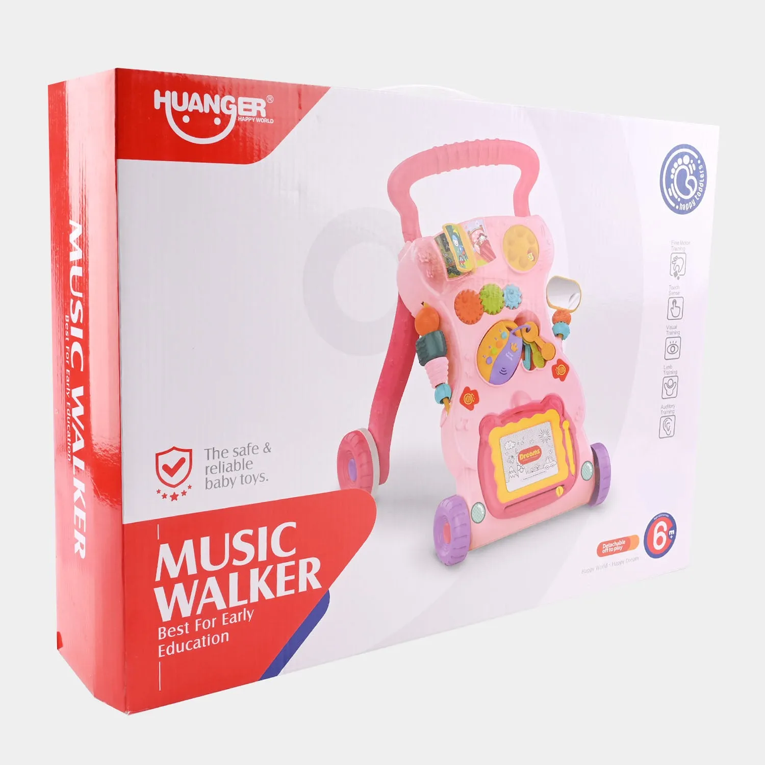 Baby Walker With Light And Music 6M  HE0823