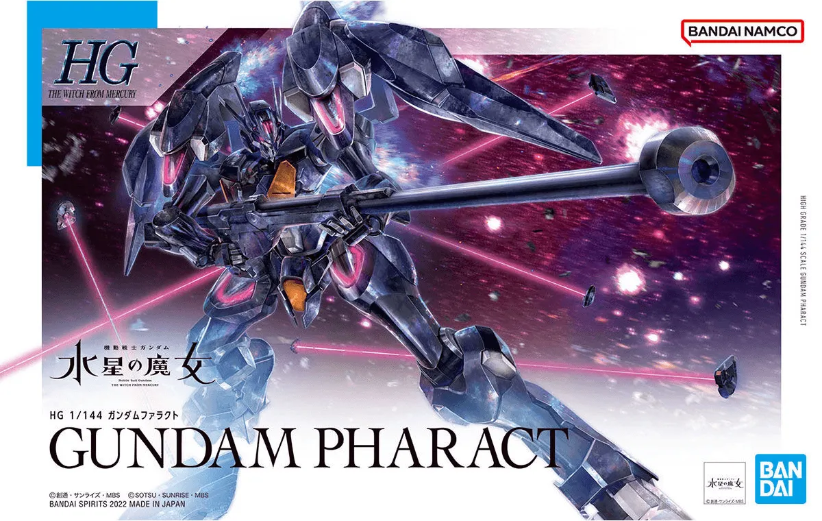 Bandai 07 Gundam Pharact HG TWFM 1/144 Model Kit