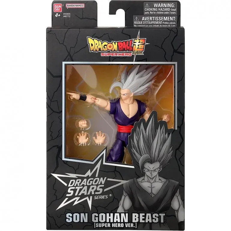 Bandai - Dragon Ball Super: Super Hero - Dragon Stars - Son Gohan Beast Action Figure (40732)