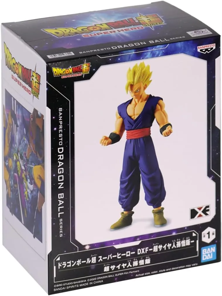 Bandai - Dragon Ball Super: Super Hero - Super Saiyan Son Gohan DXF Action Figure (19382)