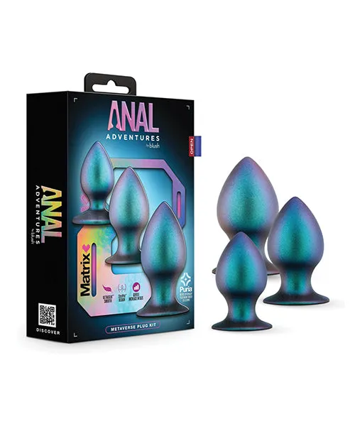 Blush Anal Adventures Matrix Metaverse Plug Kit