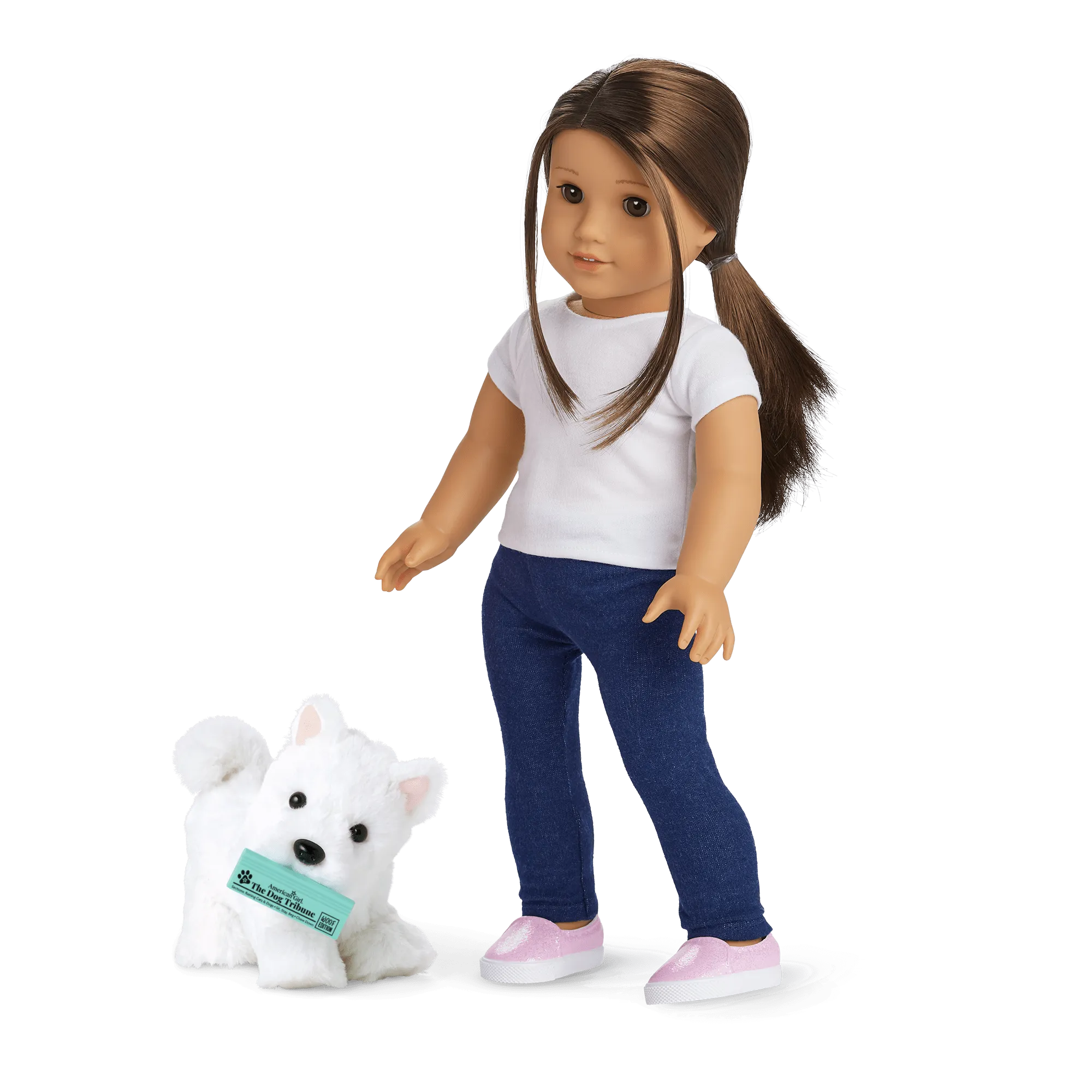 Coconut Chip™ Dog for 18-inch Dolls & Fancy Pet Fashion Accessories