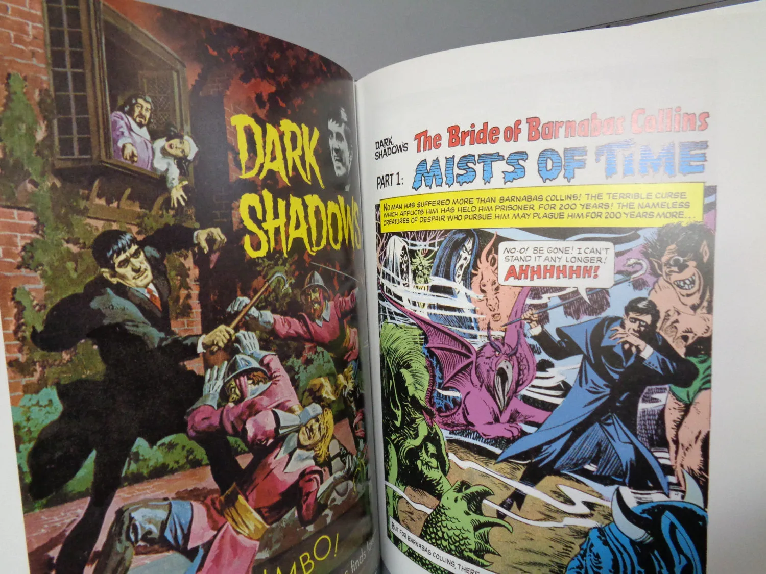 DARK SHADOWS: The Best of Original Gold Key Comics,Barnabas Collins,Jonathan Frid,1960s,Cult HORROR Television Series,Vampires,Werewolves,