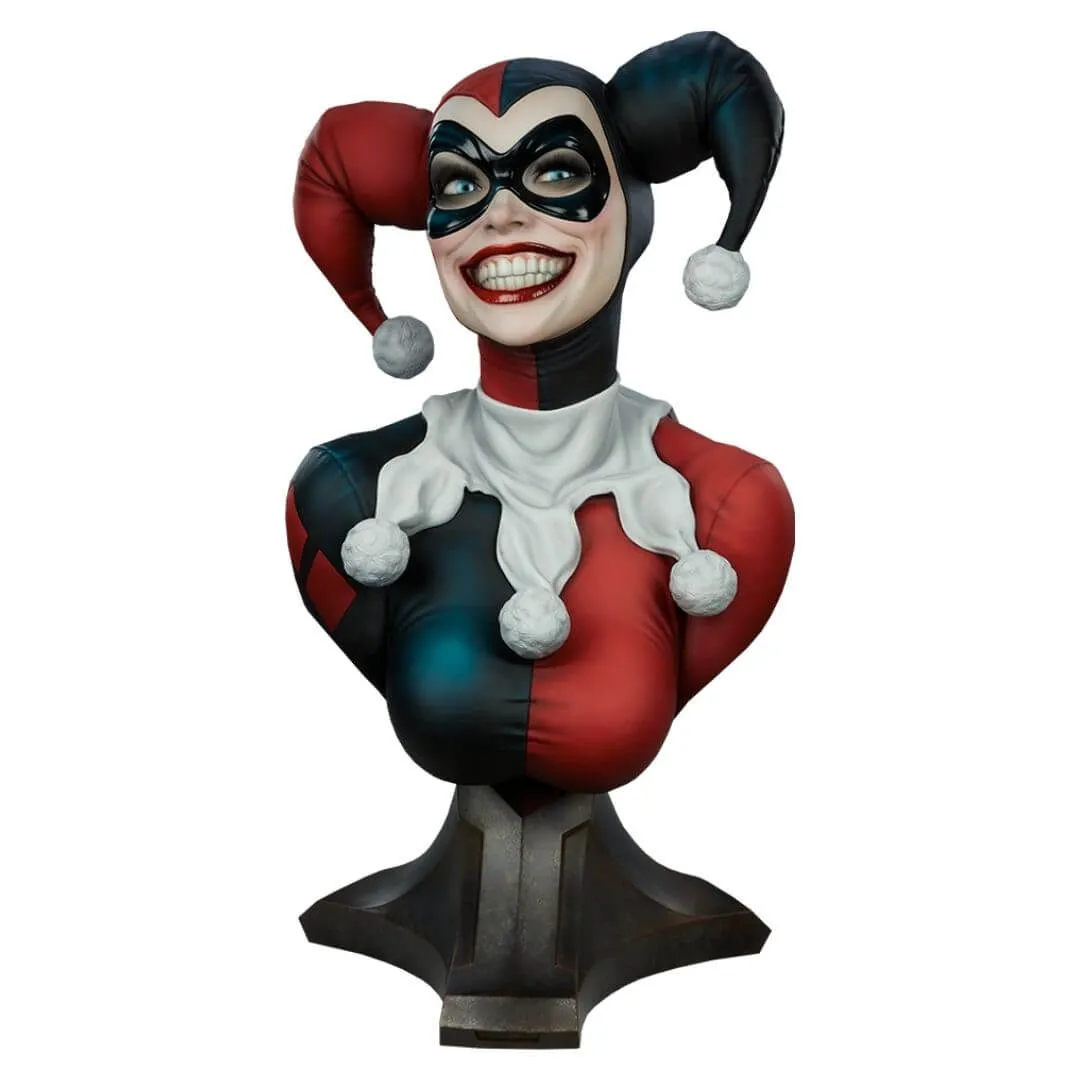 DC Comics Harley Quinn Life Size Bust by Sideshow Collectibles