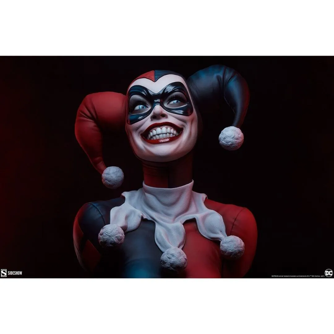 DC Comics Harley Quinn Life Size Bust by Sideshow Collectibles