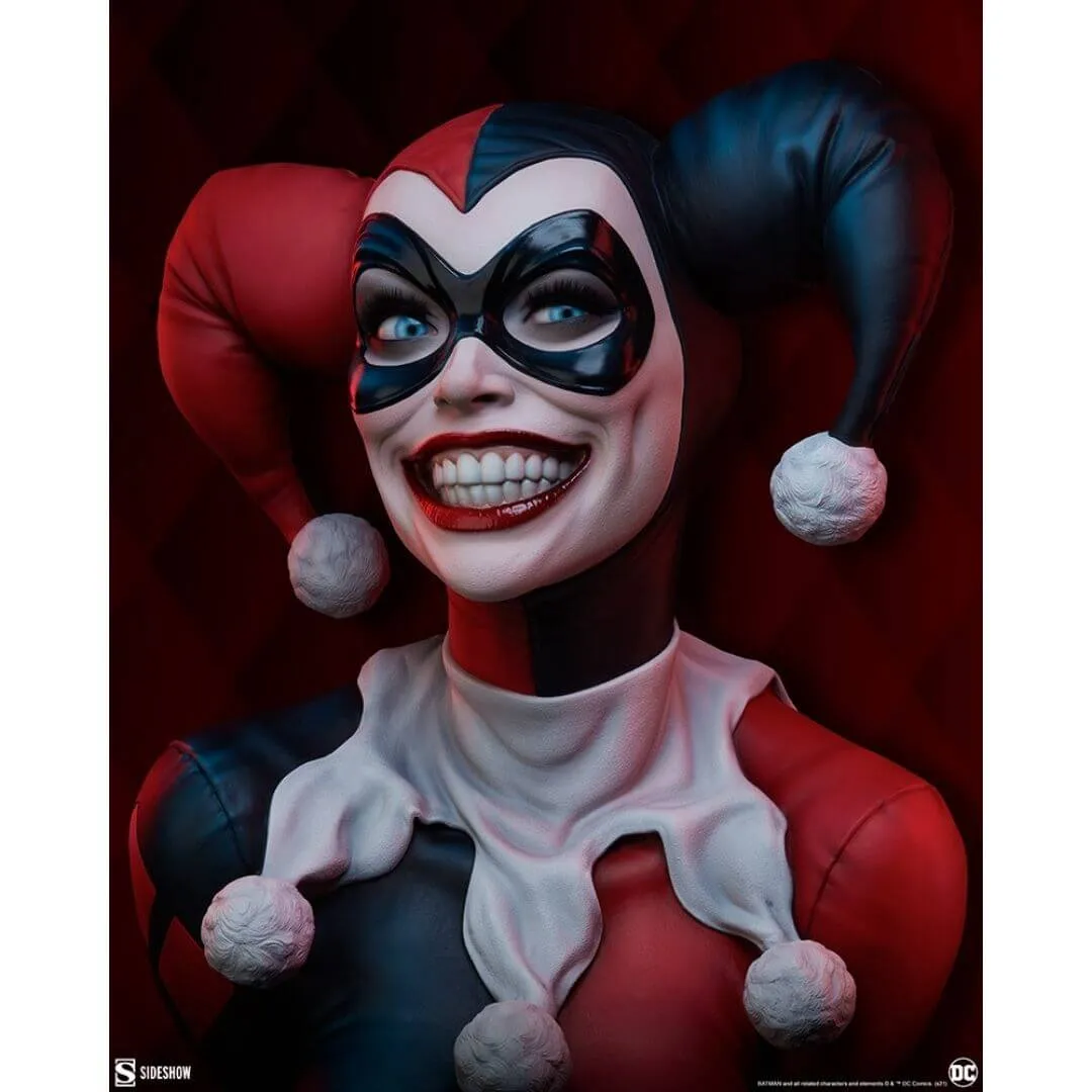 DC Comics Harley Quinn Life Size Bust by Sideshow Collectibles