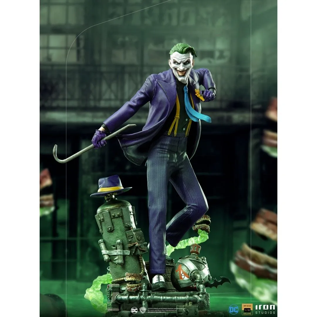 DC Comics The Joker 1/10th Scale Deluxe Statue by Iron Studios