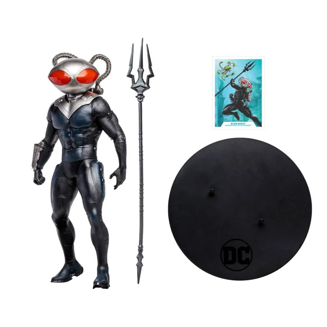 DC Multiverse Aquaman and the Lost Kingdom Movie Black Manta 12-Inch Statue by Mcfarlane