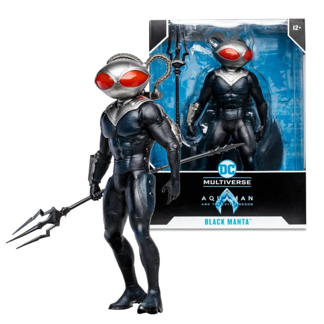 DC Multiverse Aquaman and the Lost Kingdom Movie Black Manta 12-Inch Statue by Mcfarlane