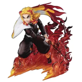 Demon Slayer: Kimetsu no Yaiba Kyojuro Rengoku Flame Hashira FiguartsZERO Statue by Bandai