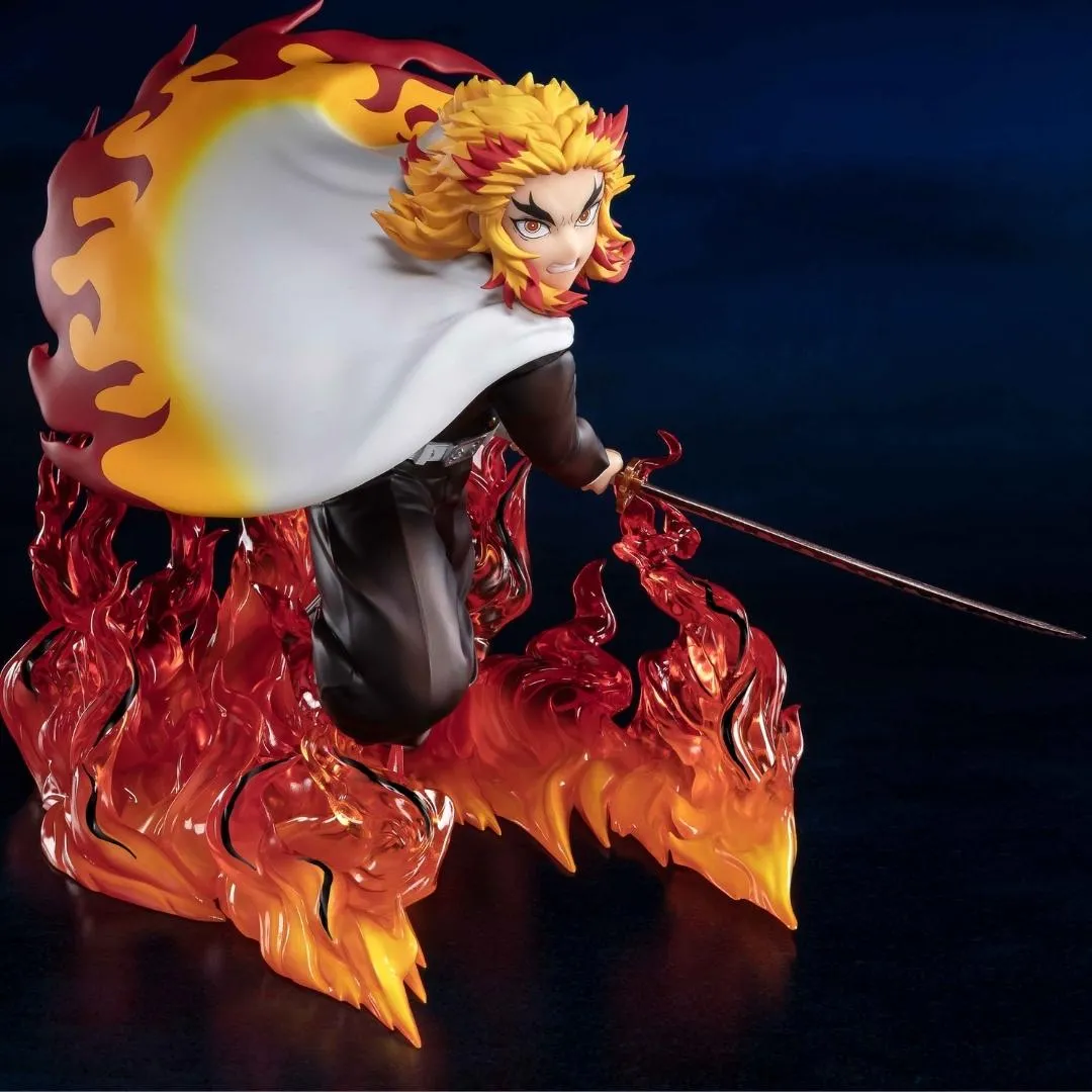 Demon Slayer: Kimetsu no Yaiba Kyojuro Rengoku Flame Hashira FiguartsZERO Statue by Bandai