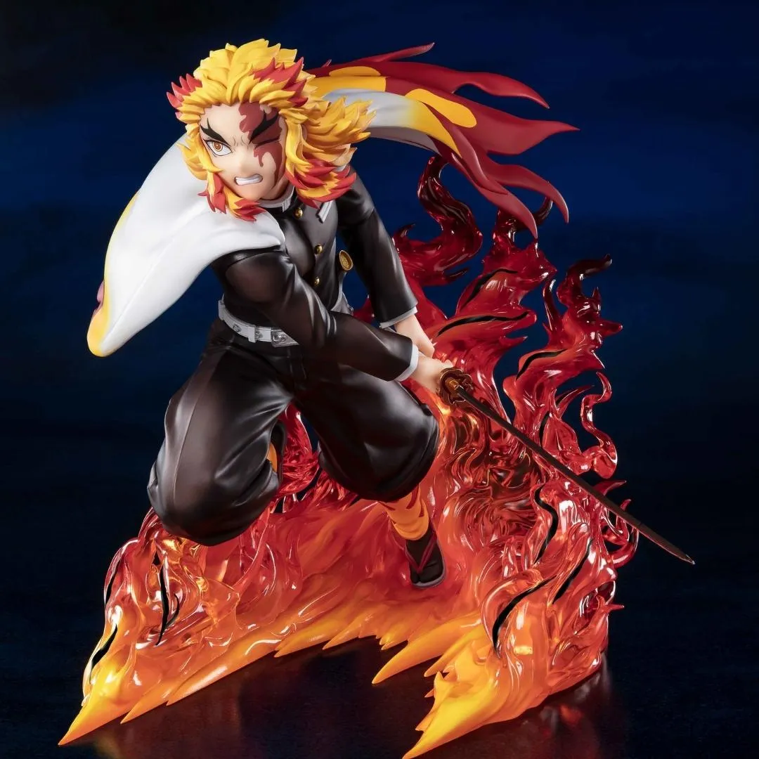 Demon Slayer: Kimetsu no Yaiba Kyojuro Rengoku Flame Hashira FiguartsZERO Statue by Bandai