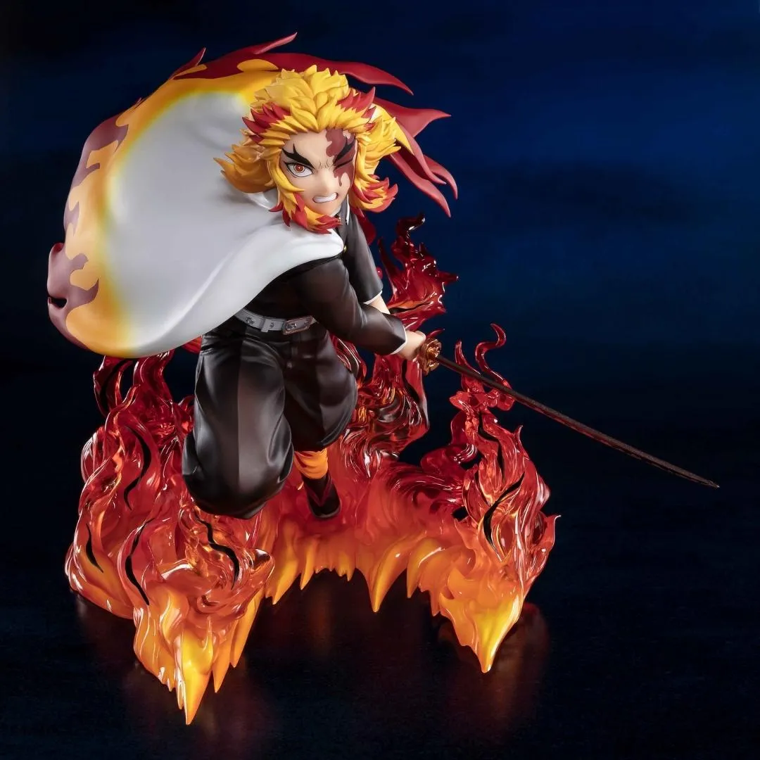 Demon Slayer: Kimetsu no Yaiba Kyojuro Rengoku Flame Hashira FiguartsZERO Statue by Bandai