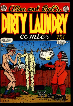 DIRTY LAUNDRY Comics #1 1st Robert Crumb Aline Kominski Psychosexual Humor Underground*