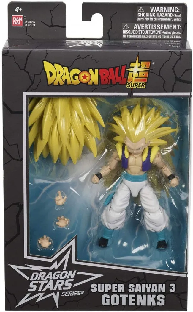 Dragon Ball Super - Dragon Stars Series - Super Saiyan 3 Gotenks Action Figure (36189) LAST ONE!