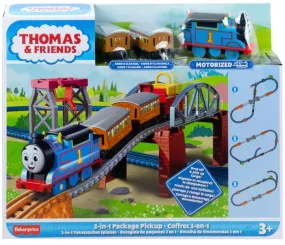 Fisher-Price Thomas & Friends Motorized 3-In-1 Package Pickup Trackset