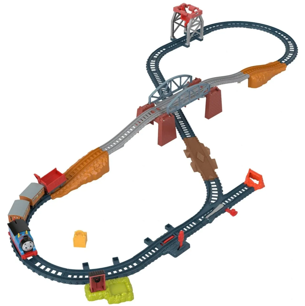 Fisher-Price Thomas & Friends Motorized 3-In-1 Package Pickup Trackset