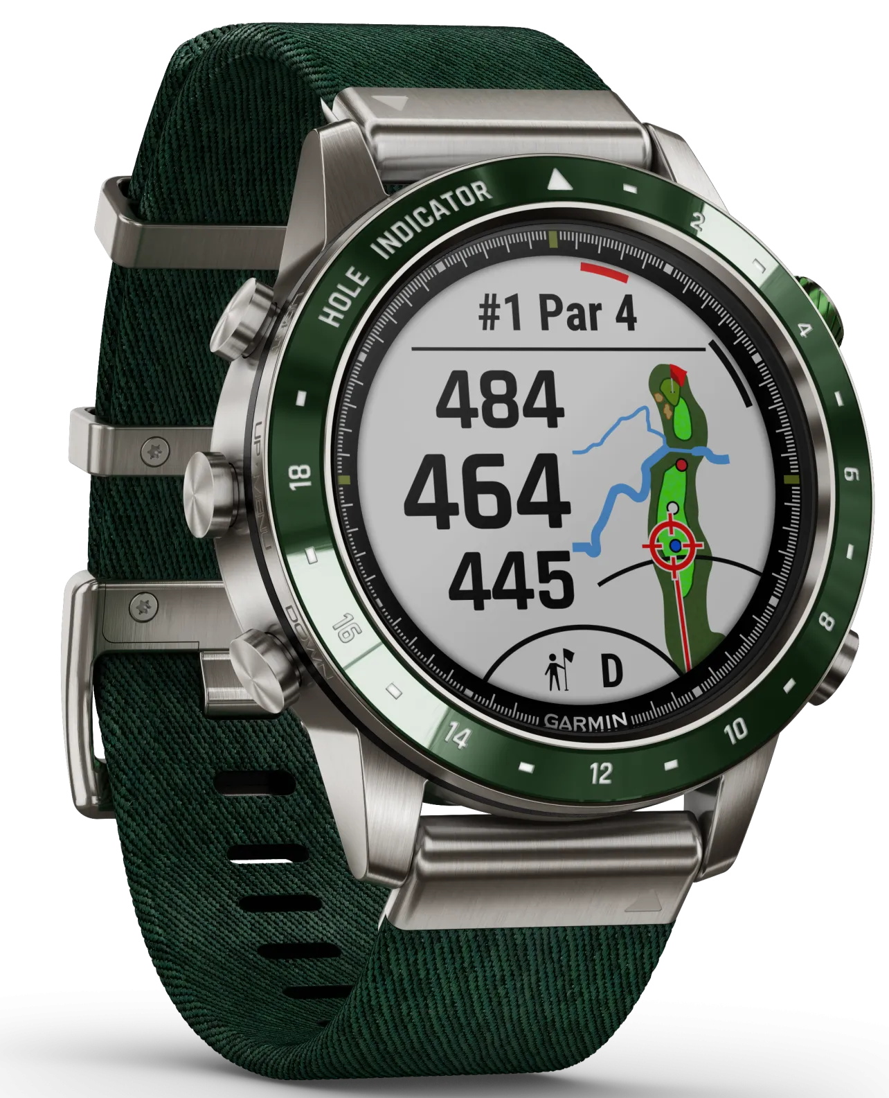 GRM MARQ Watch Titanium Golfer D