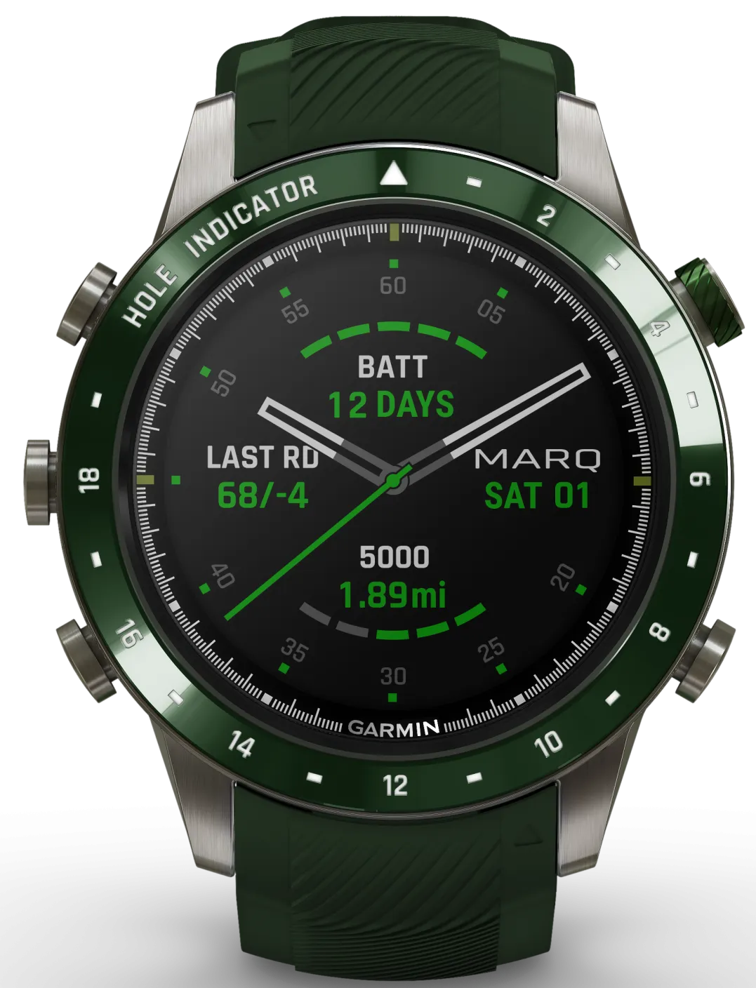 GRM MARQ Watch Titanium Golfer D