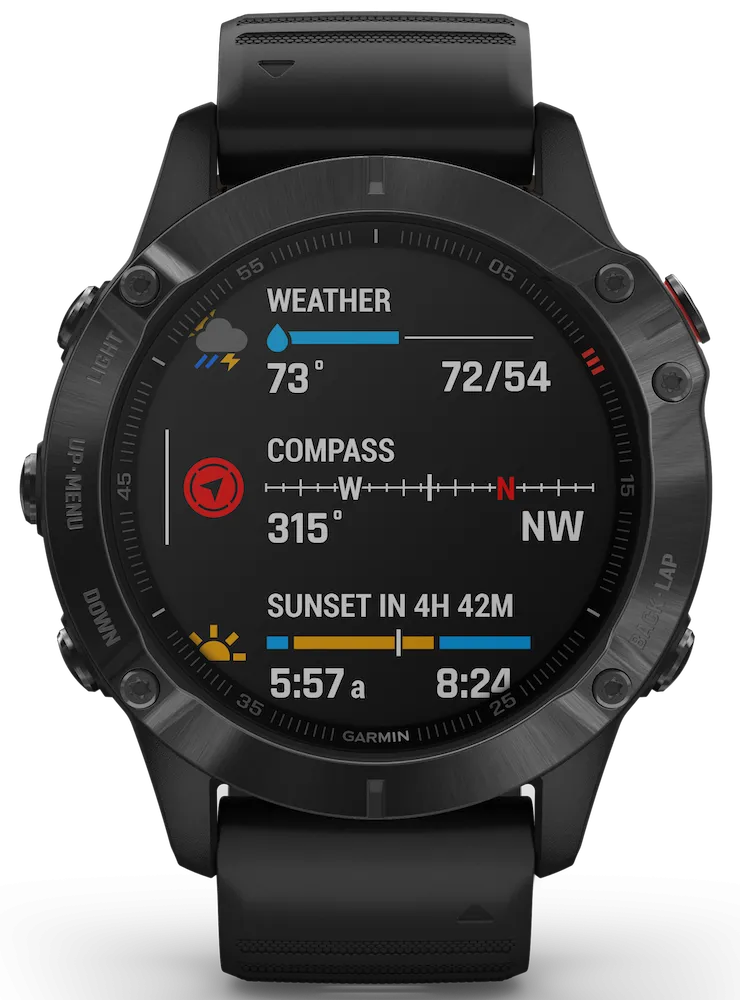 GRM Watch Fenix 6 Pro Black D