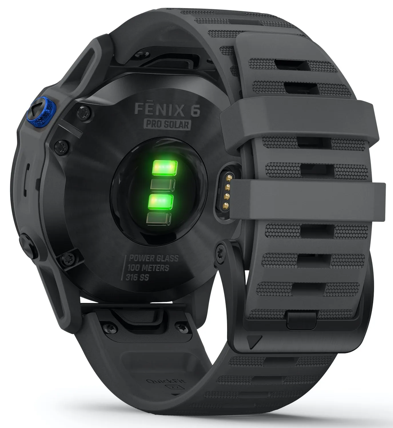 GRM Watch Fenix 6 Pro Solar Black With Slate Grey Band D