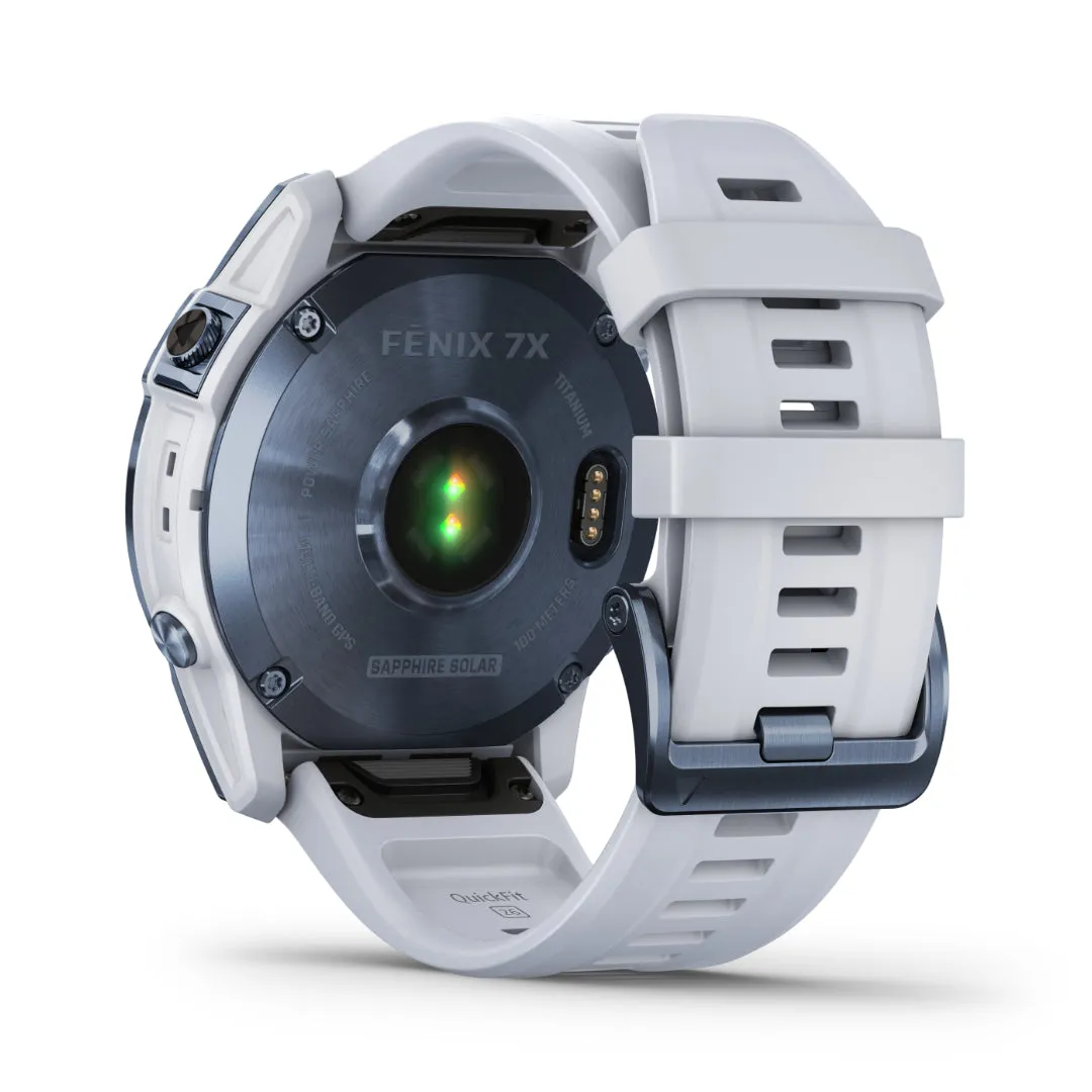 GRM Watch Fenix 7X Sapphire Solar Whitestone Titanium