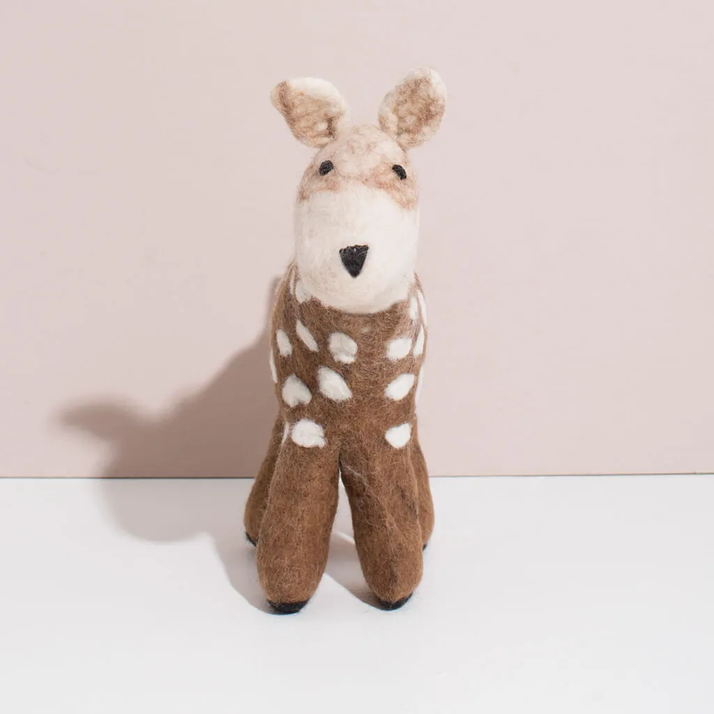 Hand Felted Deer - Large