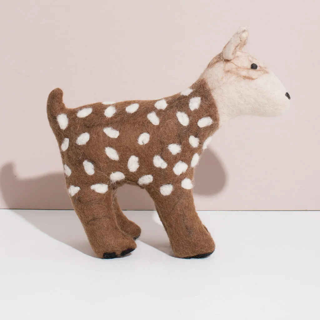 Hand Felted Deer - Large