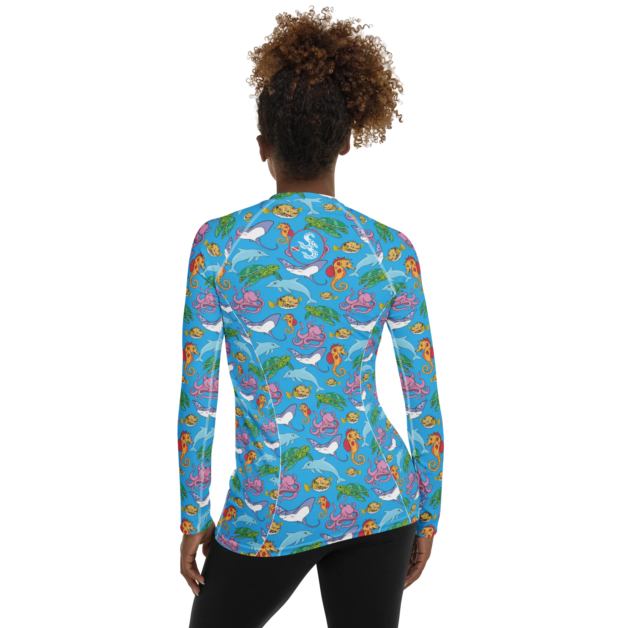 Happiest Ocean Women's Rash Guard