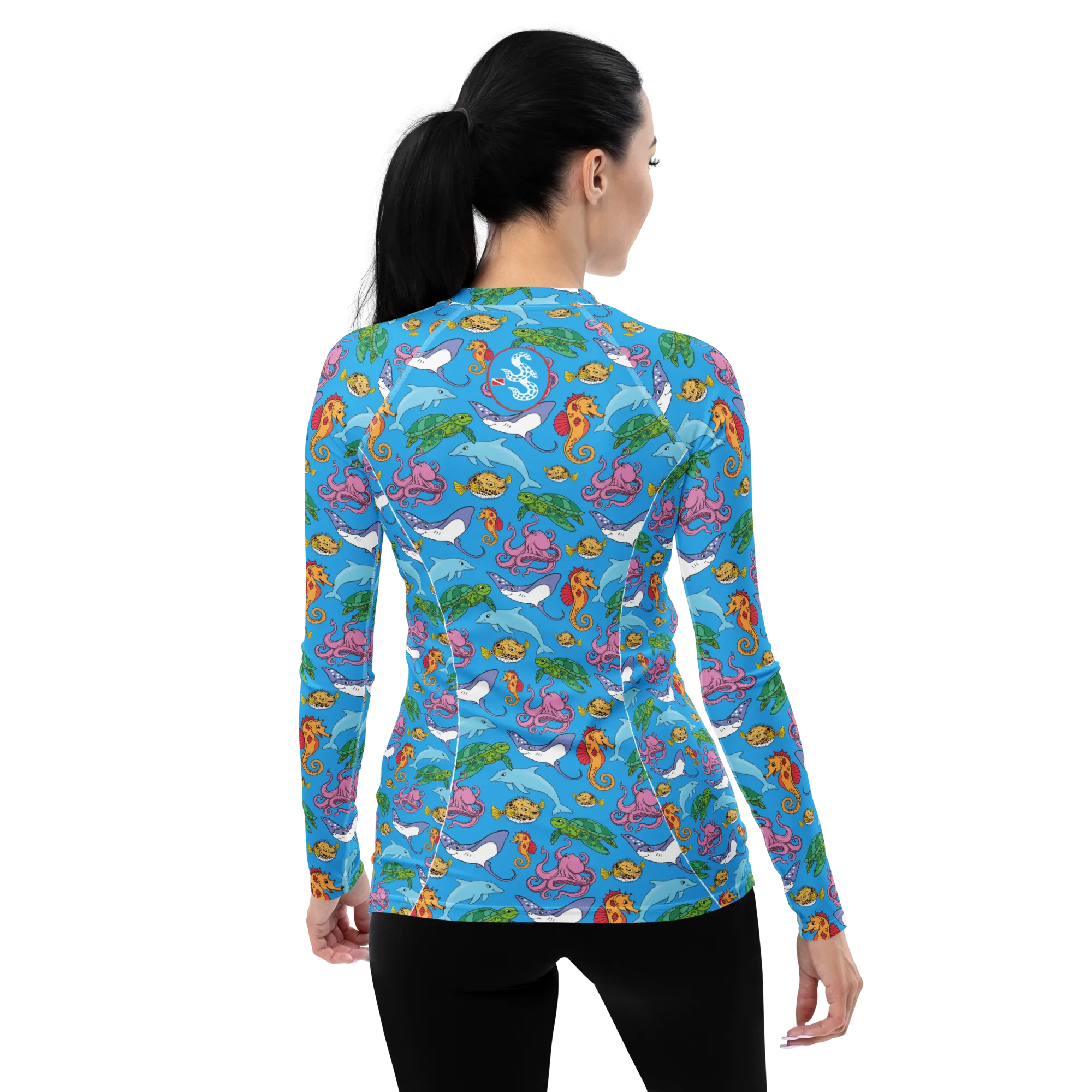 Happiest Ocean Women's Rash Guard