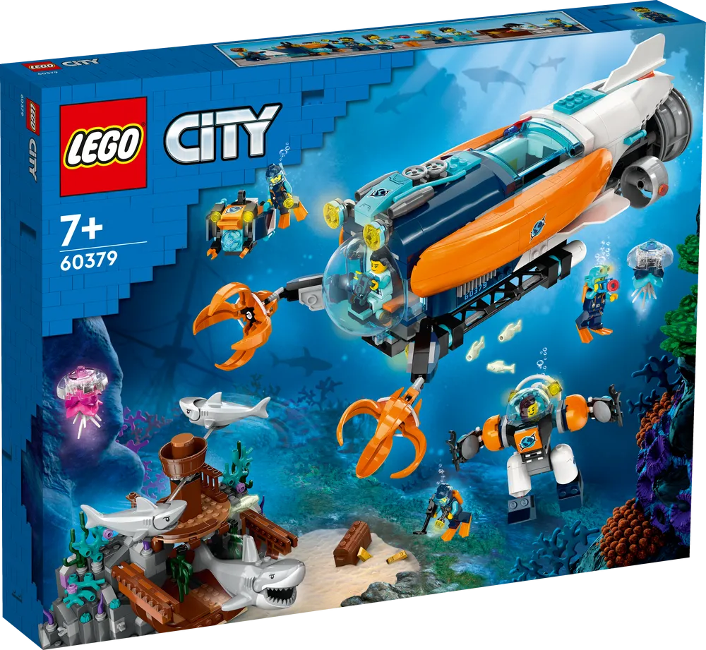 LEGO CITY Deep-Sea Explorer Submarine 60379