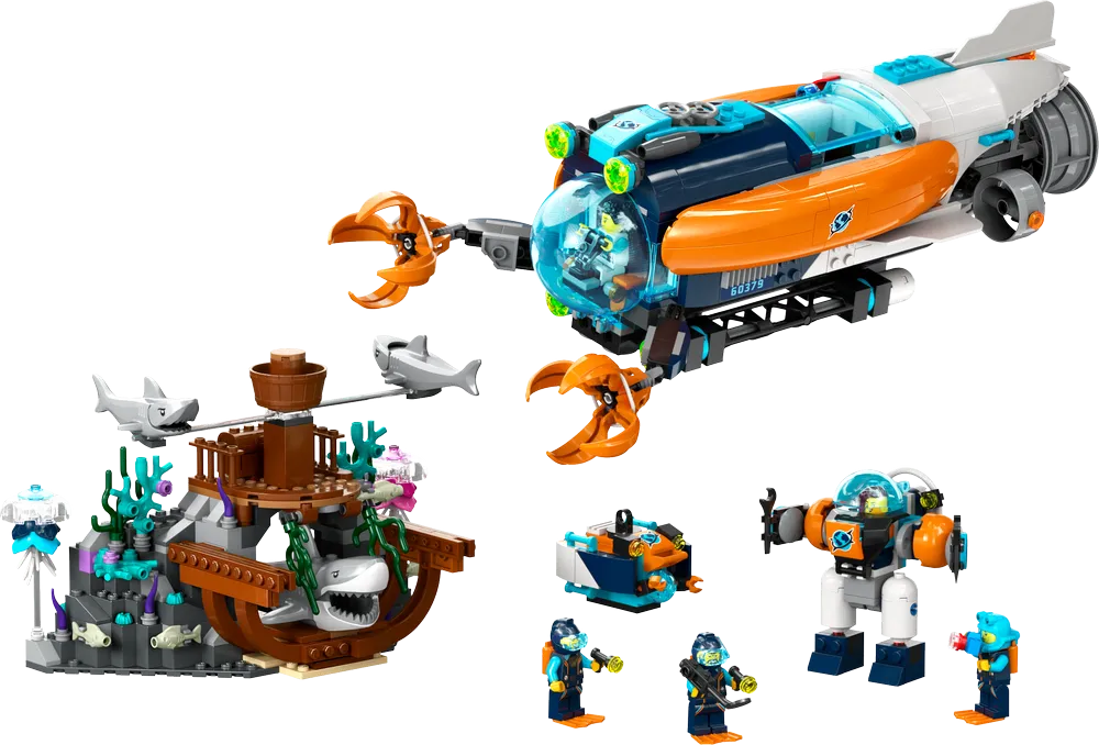 LEGO CITY Deep-Sea Explorer Submarine 60379