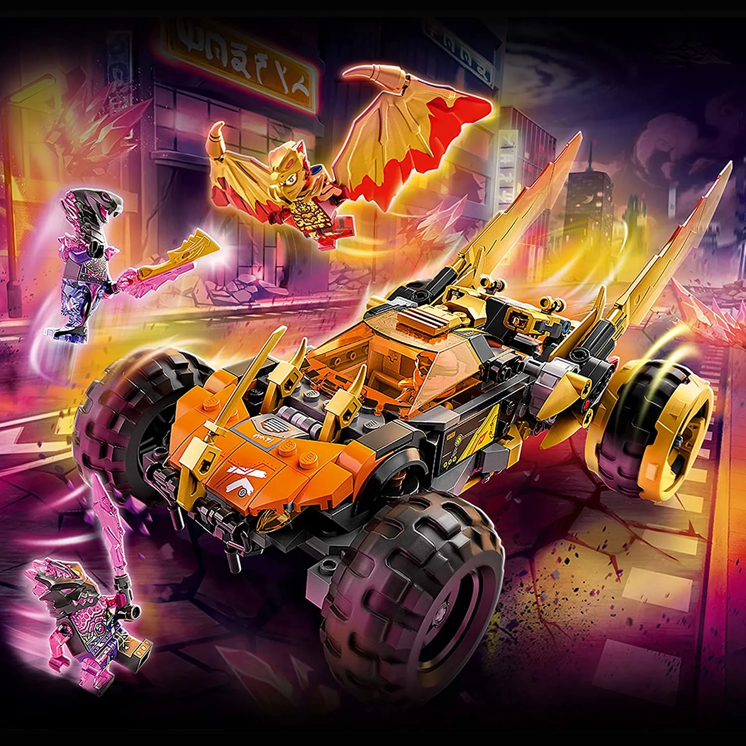 LEGO NINJAGO Cole's Dragon Cruiser