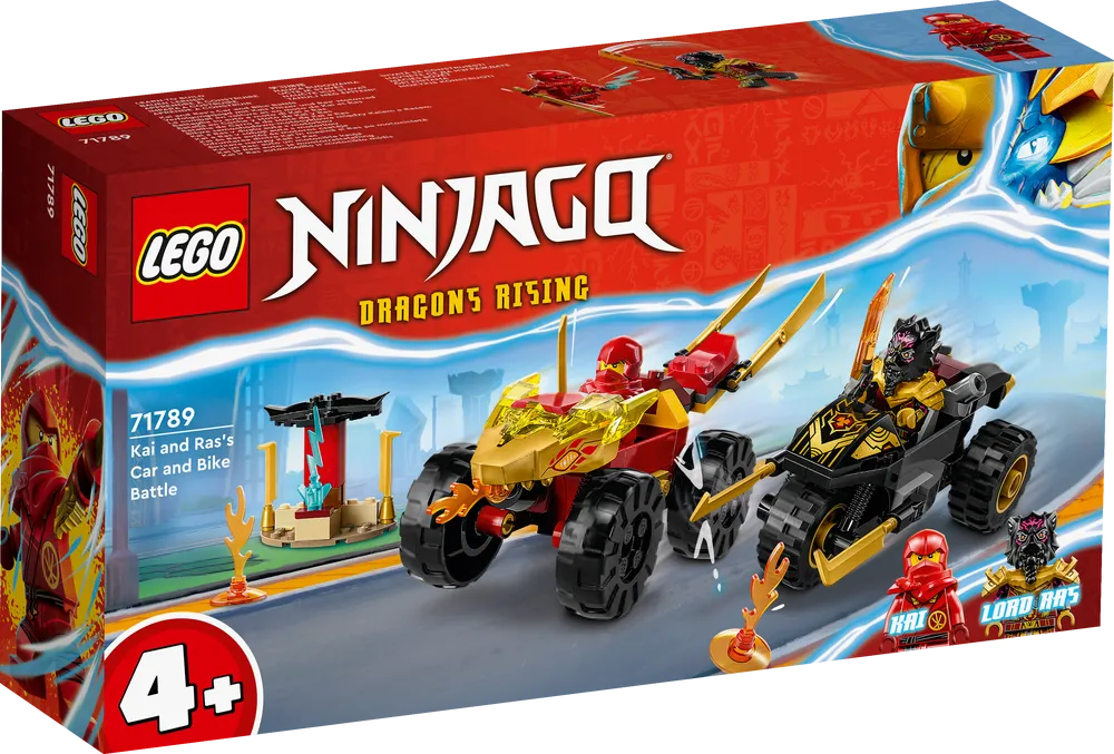 LEGO Ninjago Kai and Ras's Car and Bike Battle 71789