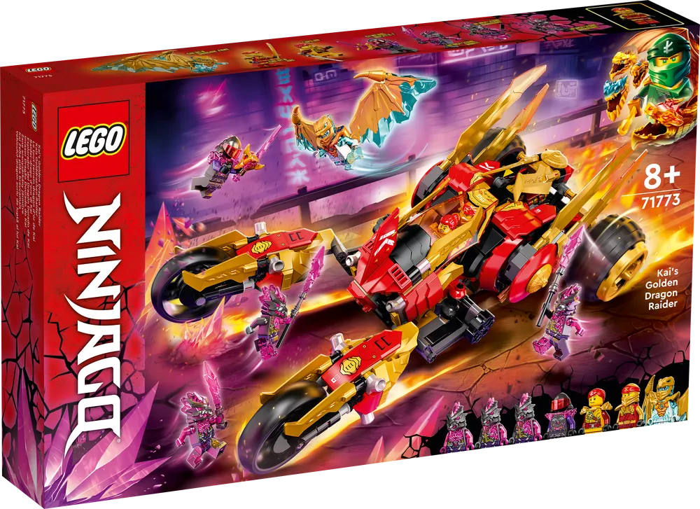 LEGO NINJAGO: Kai's Golden Dragon Raider 71773