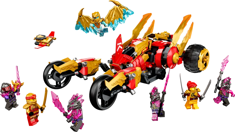 LEGO NINJAGO: Kai's Golden Dragon Raider 71773