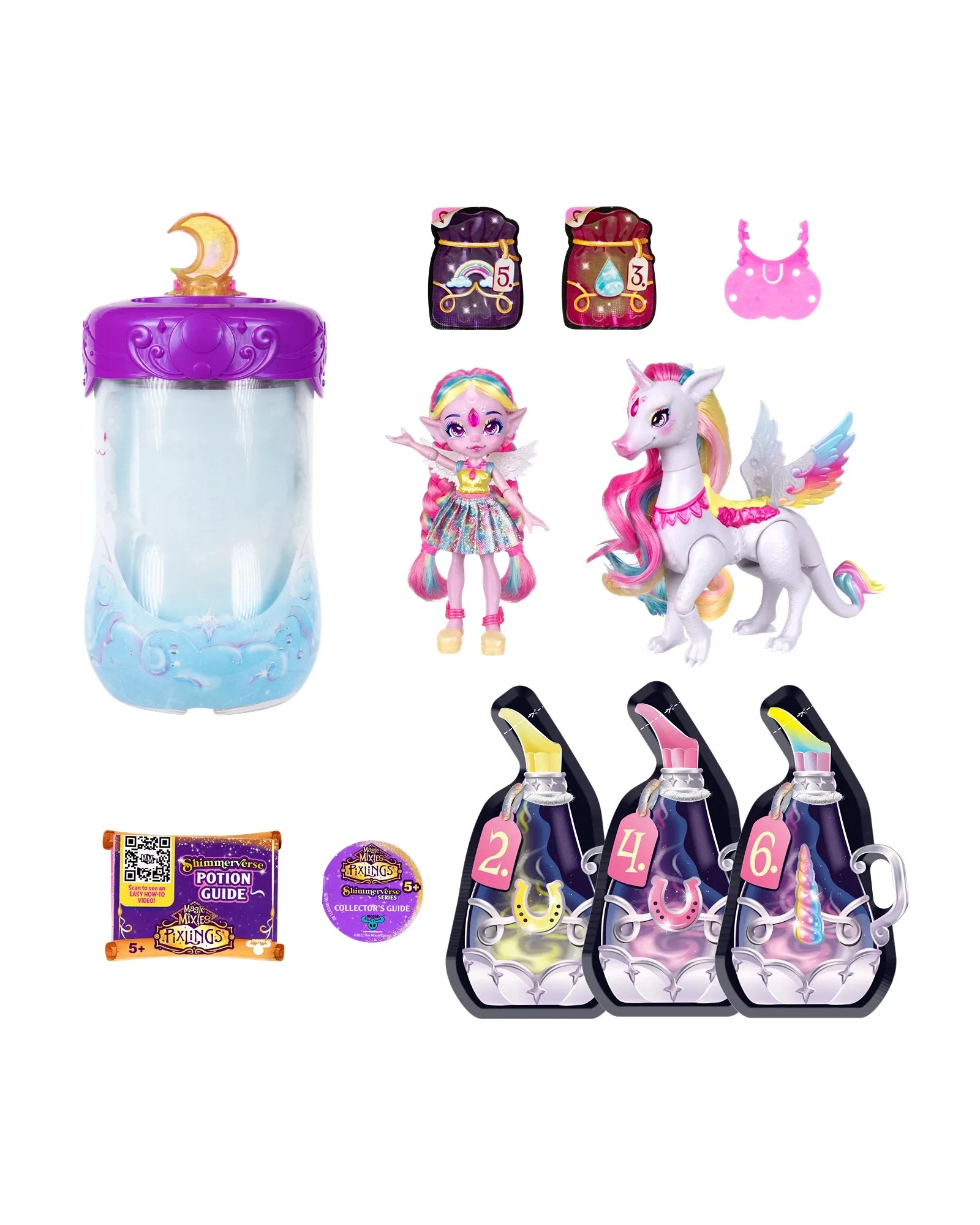 Magic Mixies Pixlings S2 Doll and Unicorn Pegasus Pack