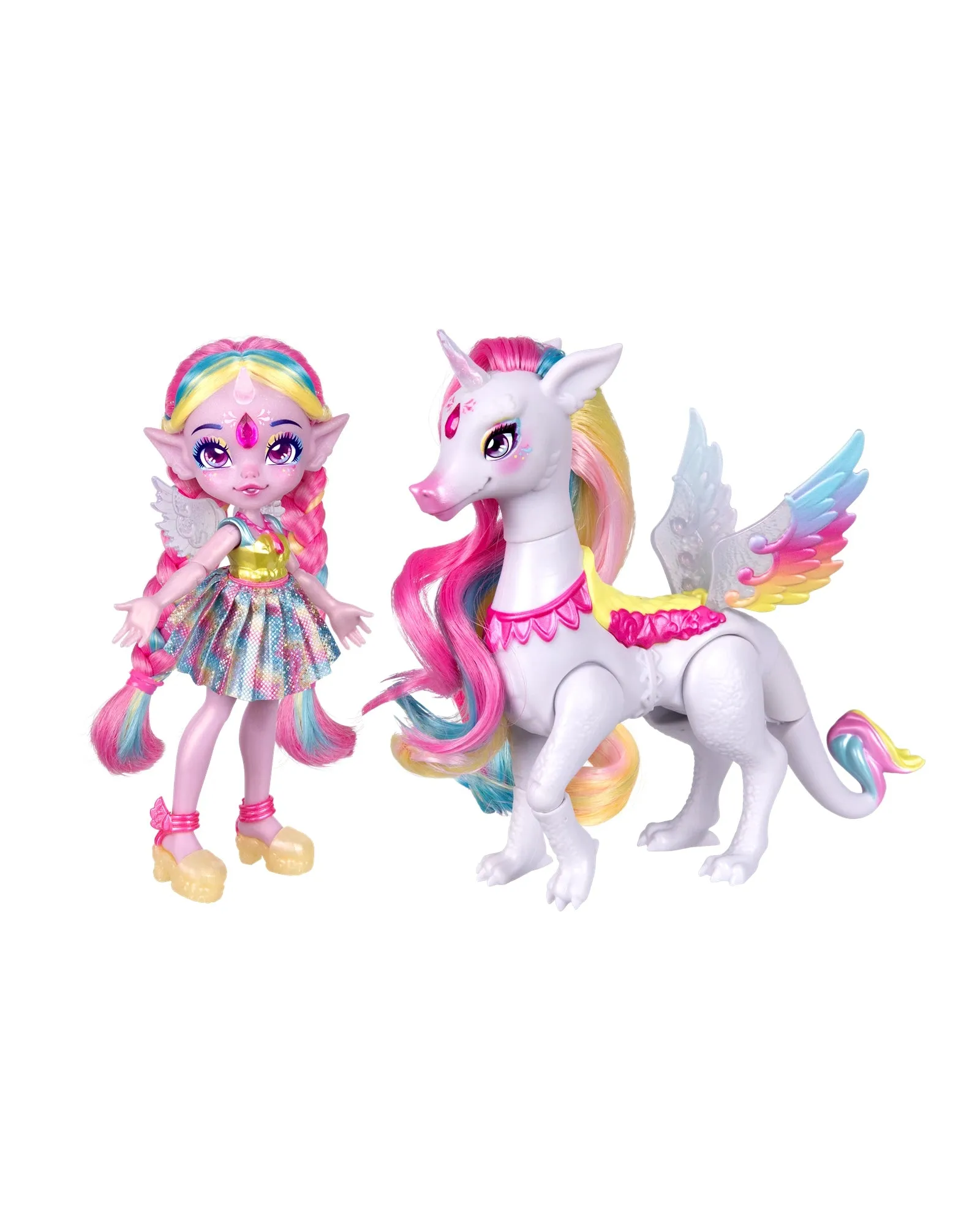 Magic Mixies Pixlings S2 Doll and Unicorn Pegasus Pack