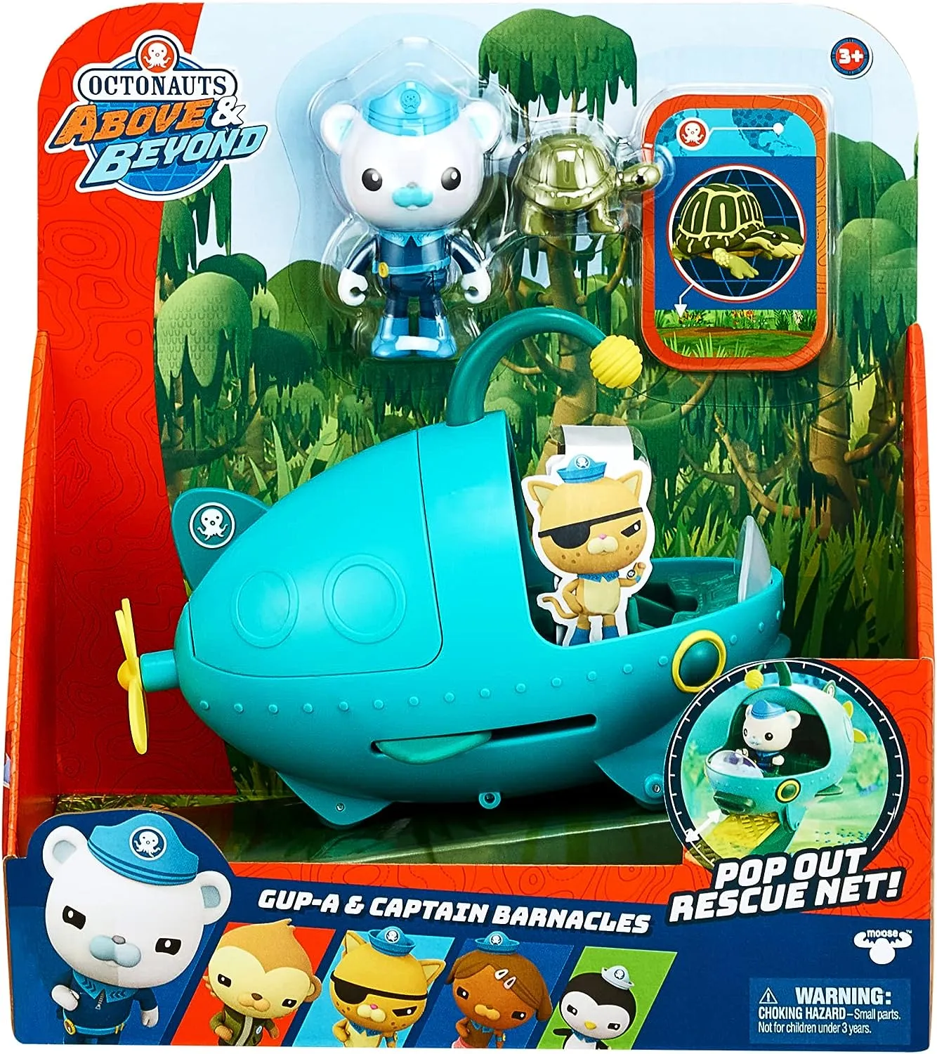 OCTONAUTS Captain Barnacles & Gup A Adventure Pack junior