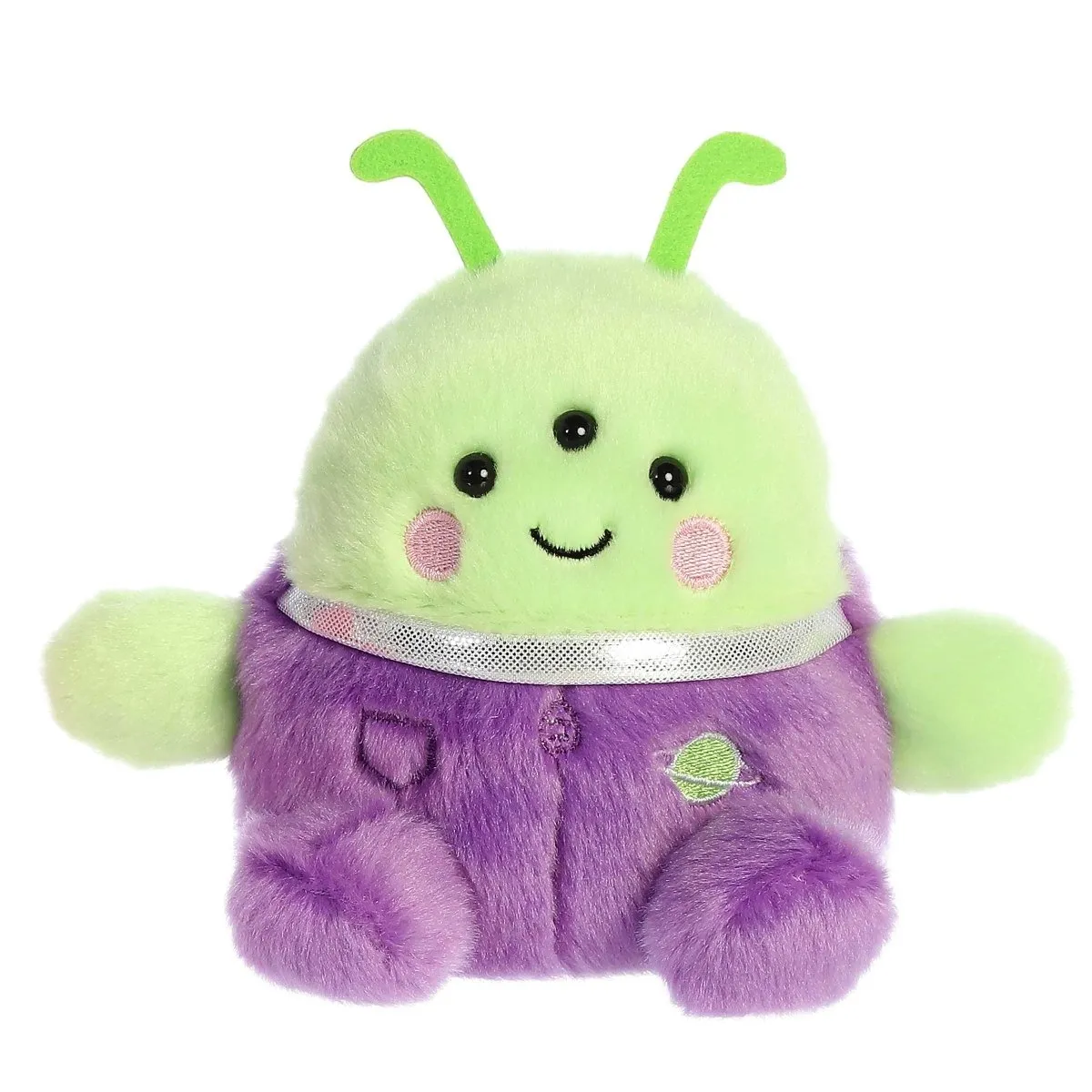 Palm Pals 5 Inch Zorg the Green Alien Plush Toy