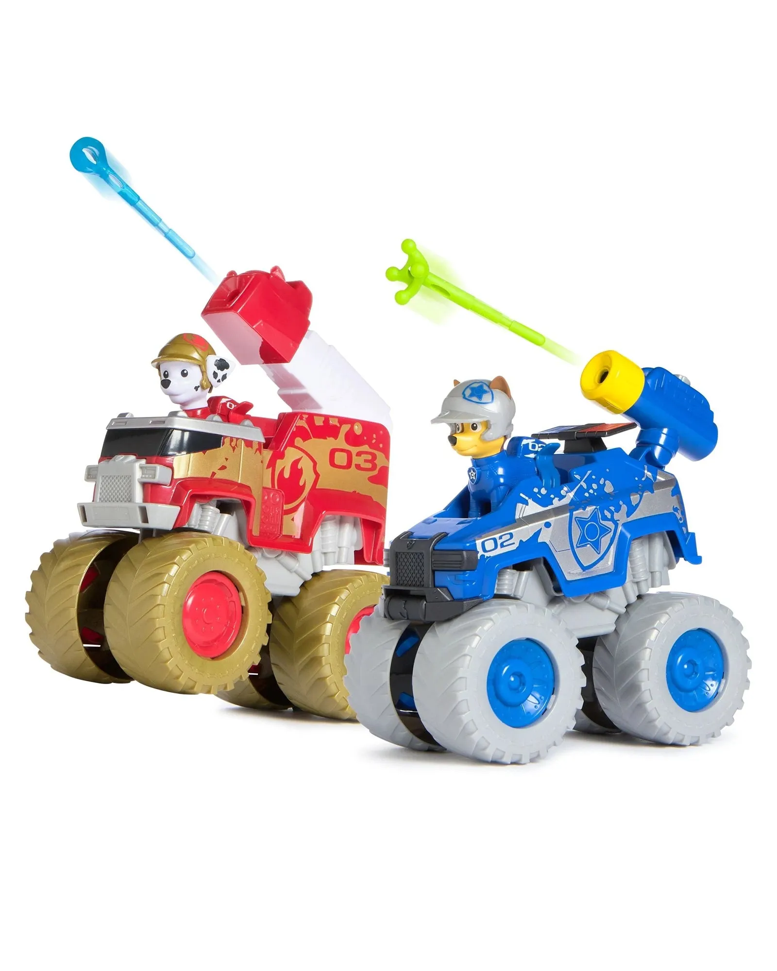 Paw Patrol Rescue Wheels 2 Pack Metallic