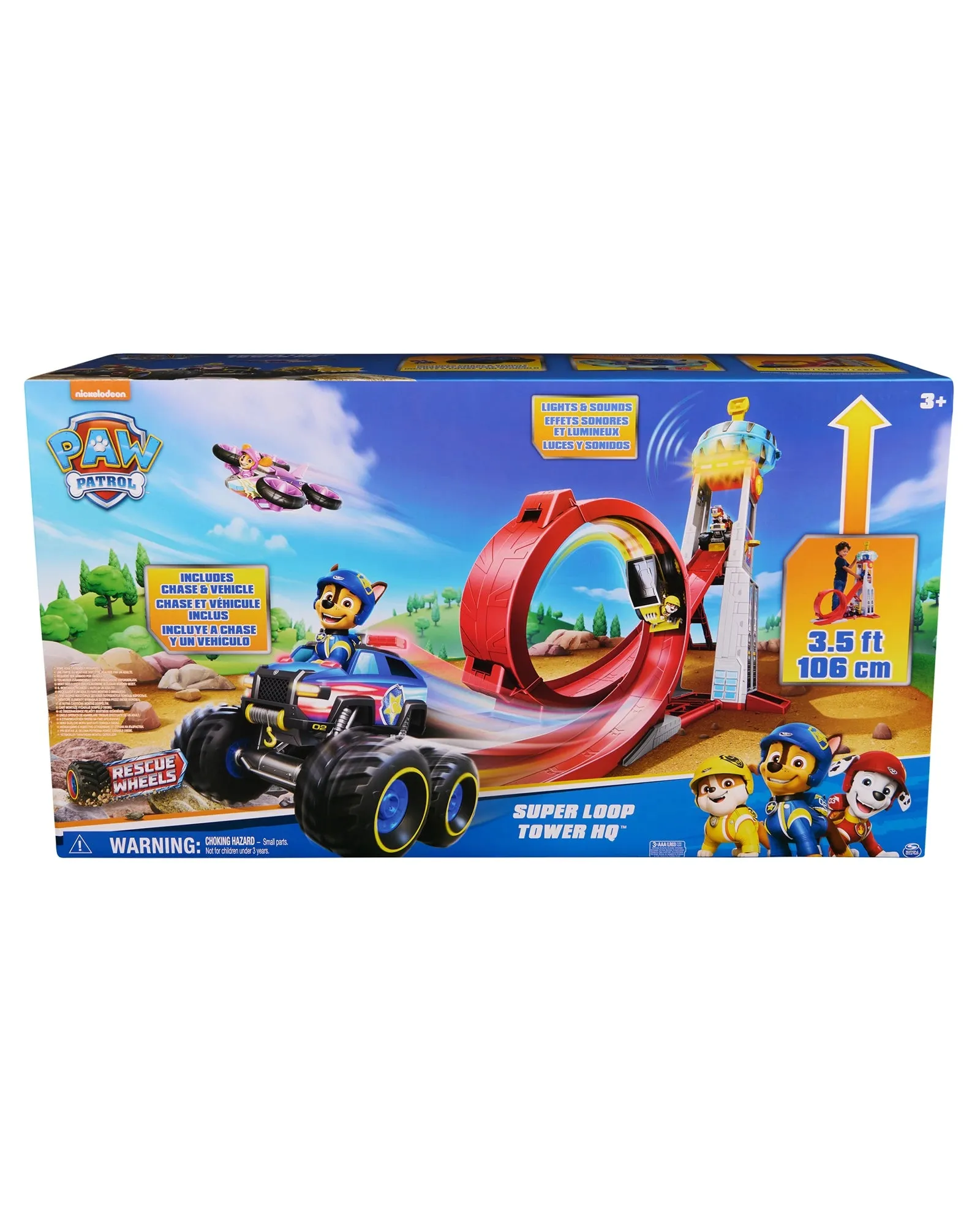 PAW Patrol Rescue Wheels Super Loop HQ Tower