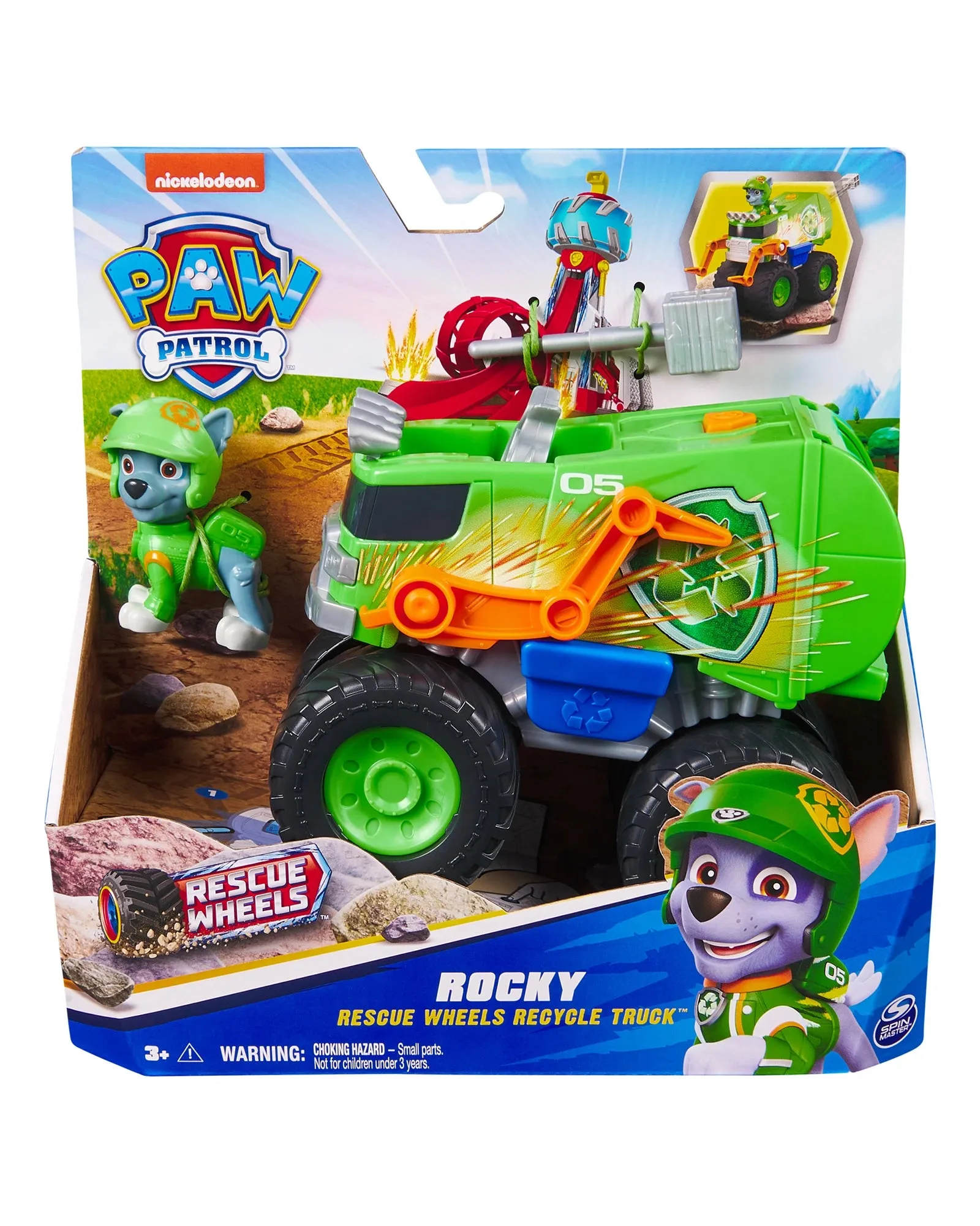 PAW Patrol Rescue Wheels Themed Vehicle Rocky